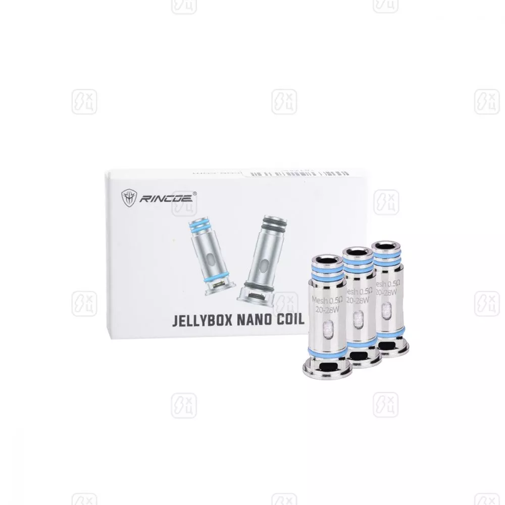 80_Испаритель_Rincoe_Jellybox_Nano_Mesh_0_5_Ом_упак_3_шт_