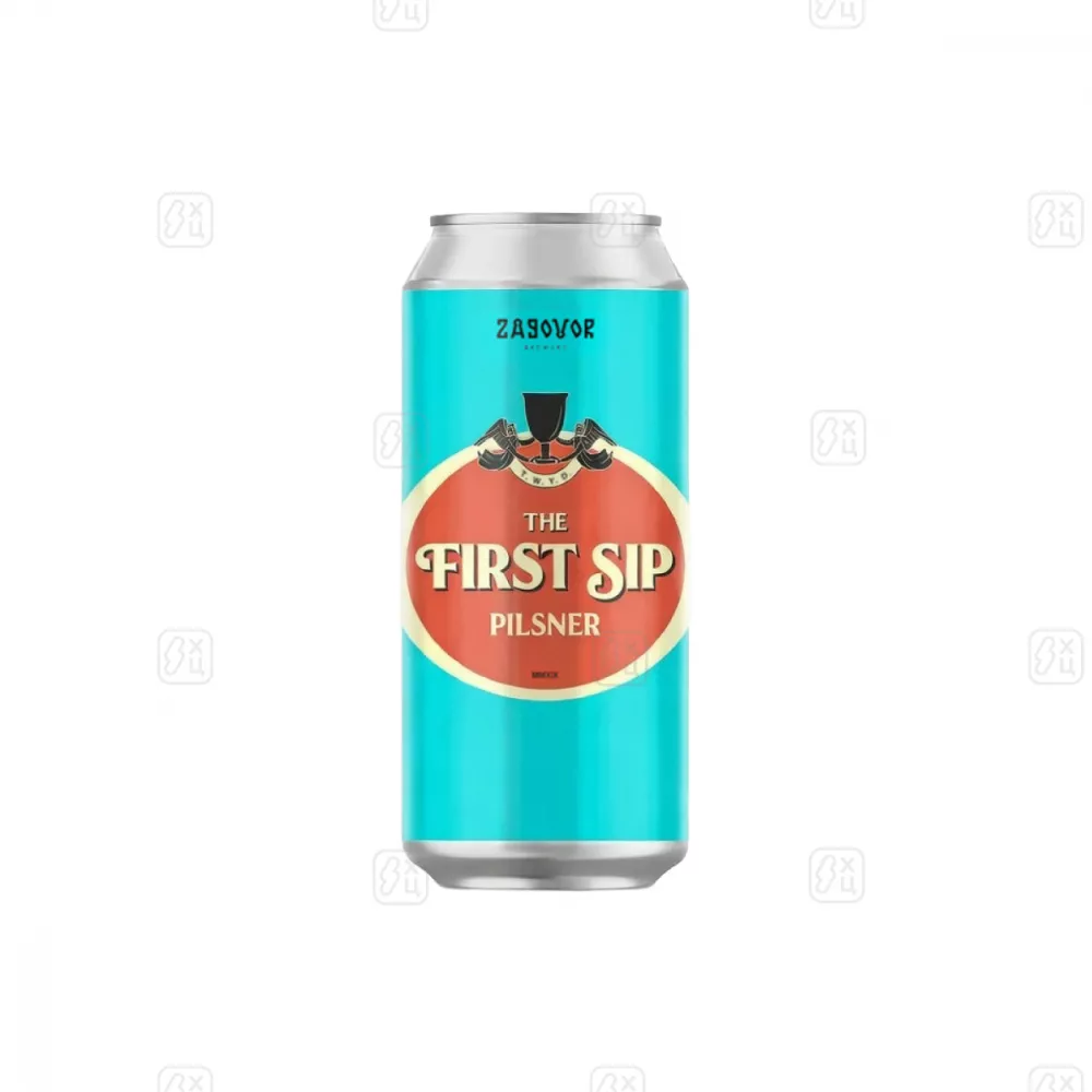 Пиво ZAGOVOR Зе Фёрст Сип, 4,5%, 0,45л.