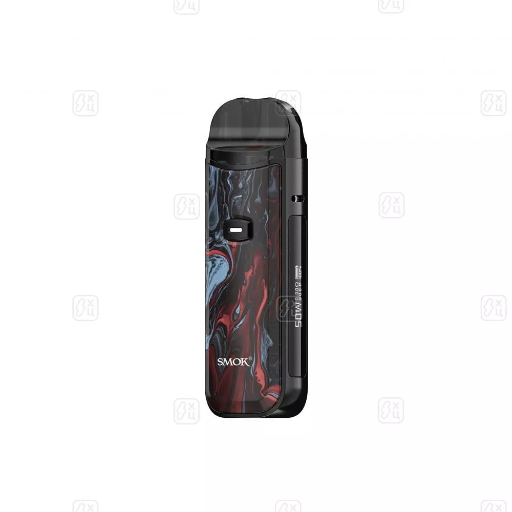 20_SMOK_Nord_50W_Pod_Kit_FDA_Package_1800mAh_4_4_5ml_Black_Red_Marbling