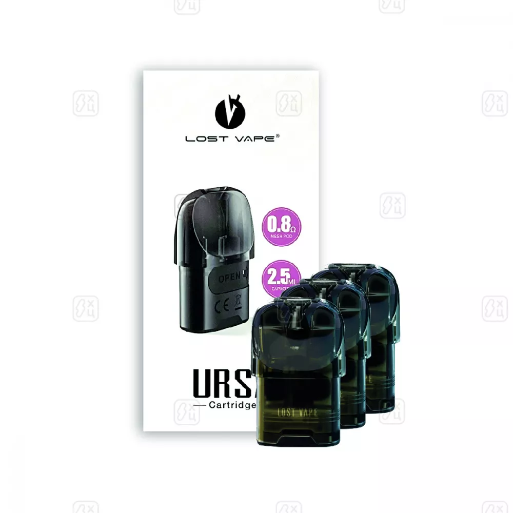 Картридж_Lost_Vape_Ursa_0_8Ω_Ursa_Cartridge_V2_глянец_3_шт