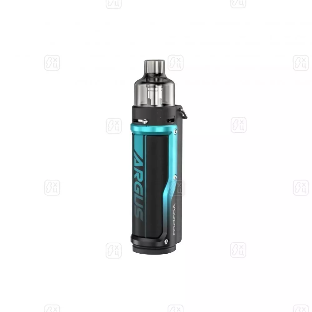 22_POD_система_Voopoo_Pro_Argus_Litchi_Leather_&_Black_Blue_Бирюзовый