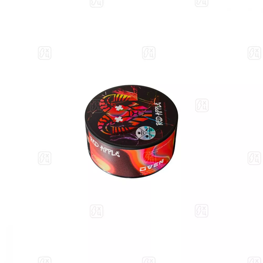 Табак_для_кальяна_Oven_Овен_с_ароматом_Красного_яблока_Red_apple 25
