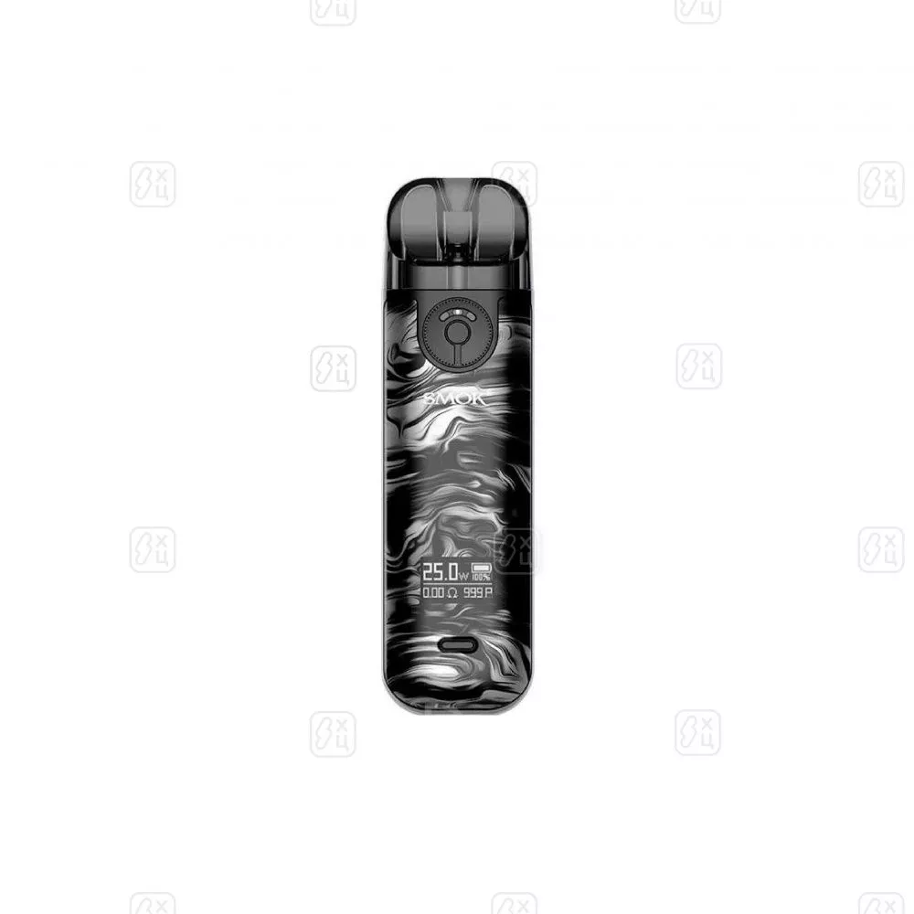 155_POD_система_SMOK_Novo_4_Pod_Kit_Fluid_Black_Grey_Жидкий_Черный
