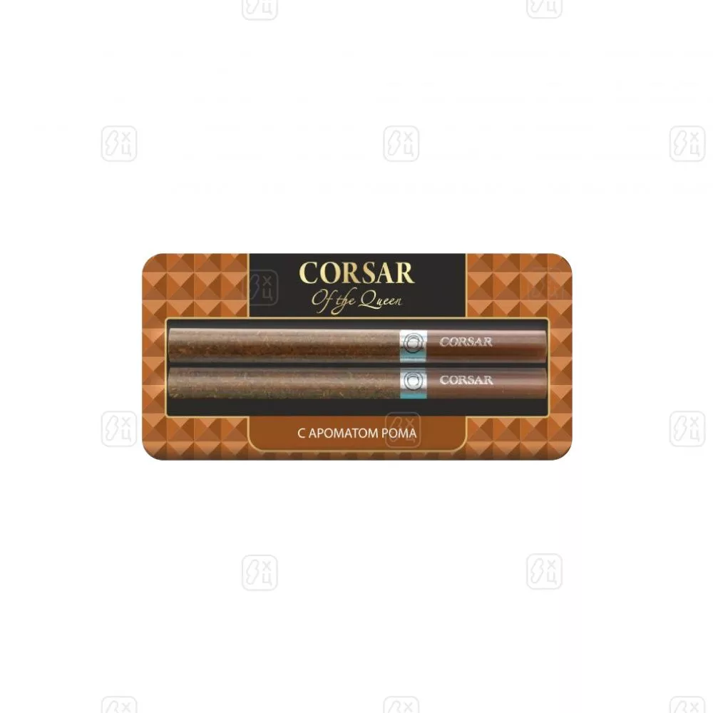 59_Сигариллы_с_фильтром_CORSAR_Caribean_Rum_блистер_2шт_