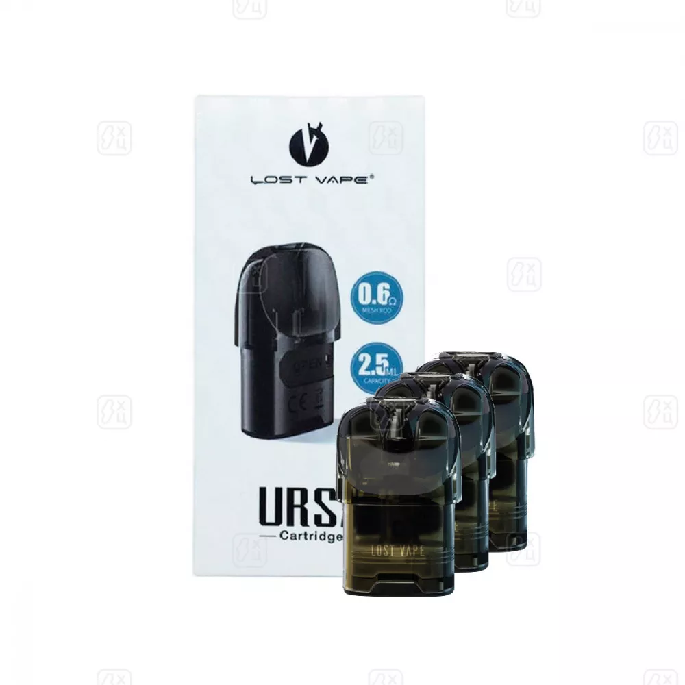Картридж_Lost_Vape_Ursa_0_6Ω_Ursa_Cartridge_V2_глянец_3_шт_