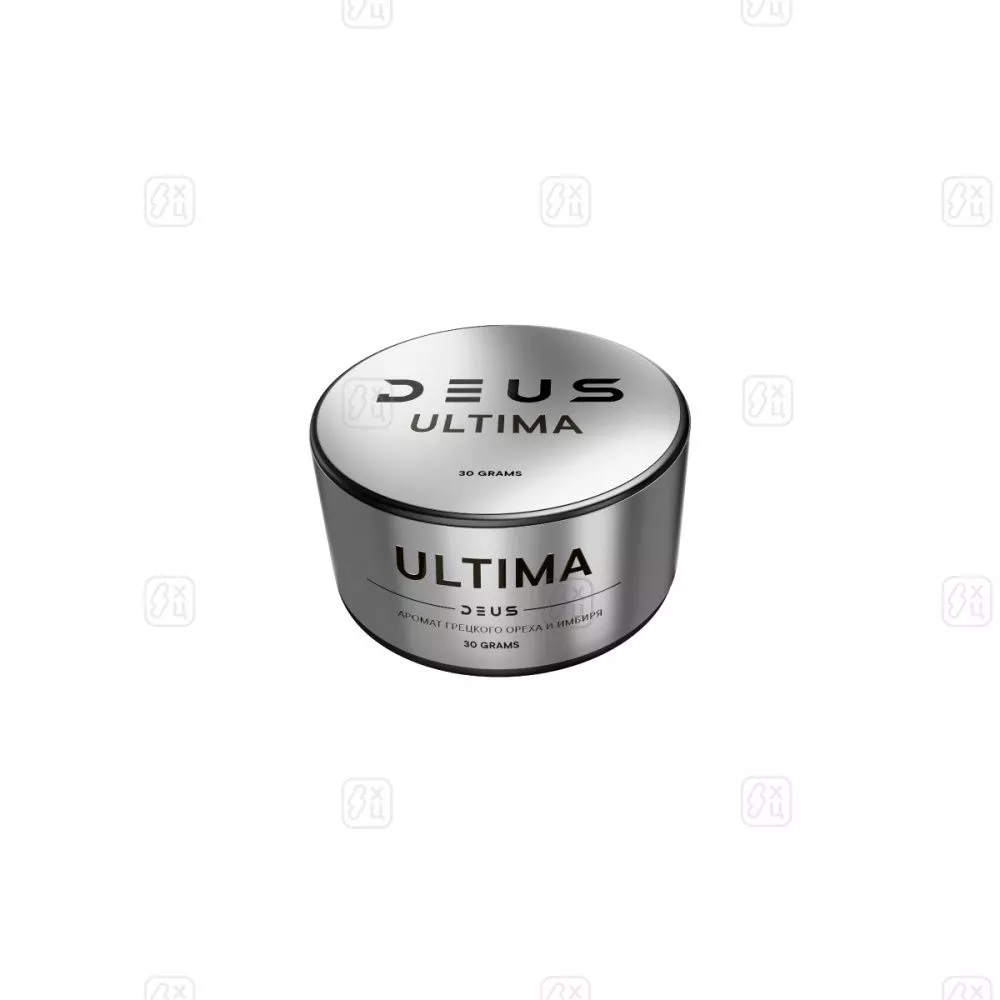 Табак для кальяна DEUS ULTIMA (Аромат грецкого ореха и имбиря), 30 г  М