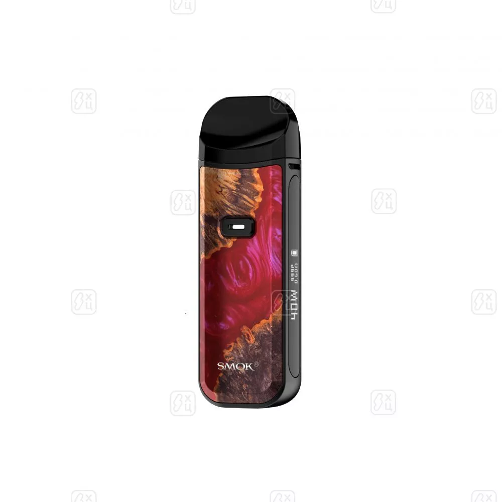 18 SMOK Nord 2 Pod Kit 1500mAh 4.5ml Red Stabilizing Wood