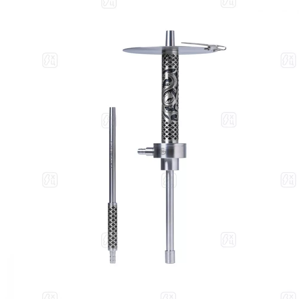 Кальян Geometry Hookah BIG BRO CUSTOM DRAGON STEEL