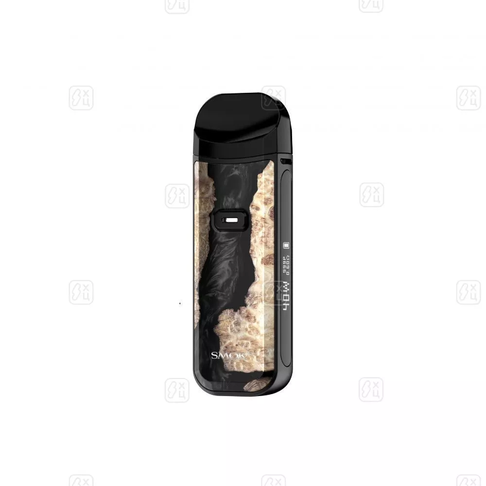 18 SMOK Nord 2 Pod Kit 1500mAh 4.5ml Black Stabilizing Wood