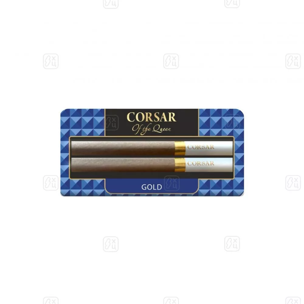 19_Сигариллы_с_фильтром_CORSAR_GOLD_Original_блистер_2шт_