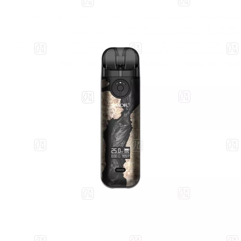 155_POD_система_SMOK_Novo_4_Pod_Kit_Black_Stabilizing_Wood