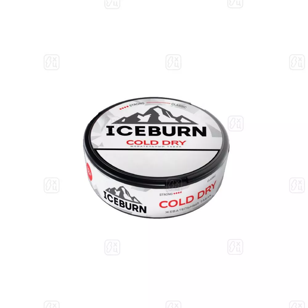 Жевательный_табак_«Iceburn»_strong_«Cold_Dry»_Classic
