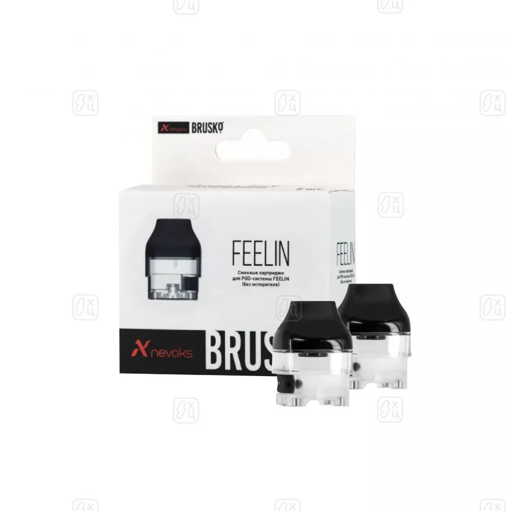 65 Картридж BRUSKO FEELIN 2,8 мл, упак. 2 шт