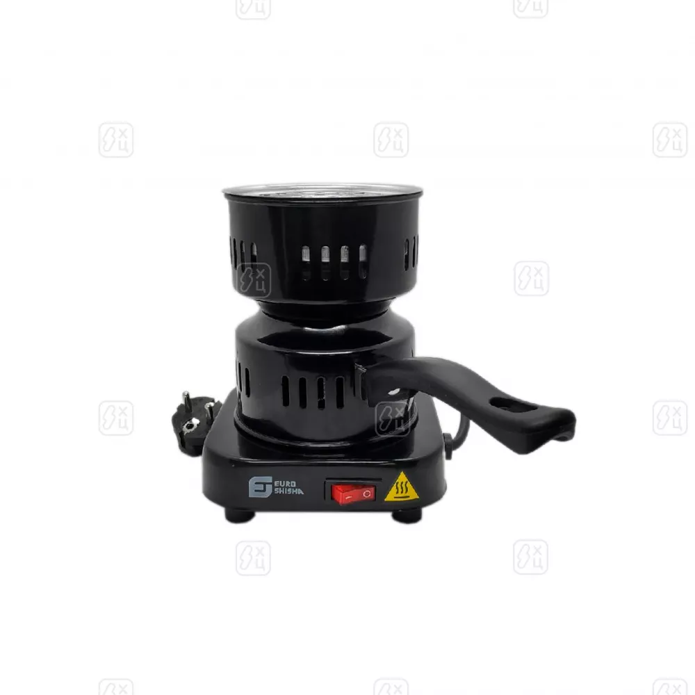 АКСЕССУАРЫ_167_Печка_для_розжига_угля_Euro_Shisha_ECS_3_black