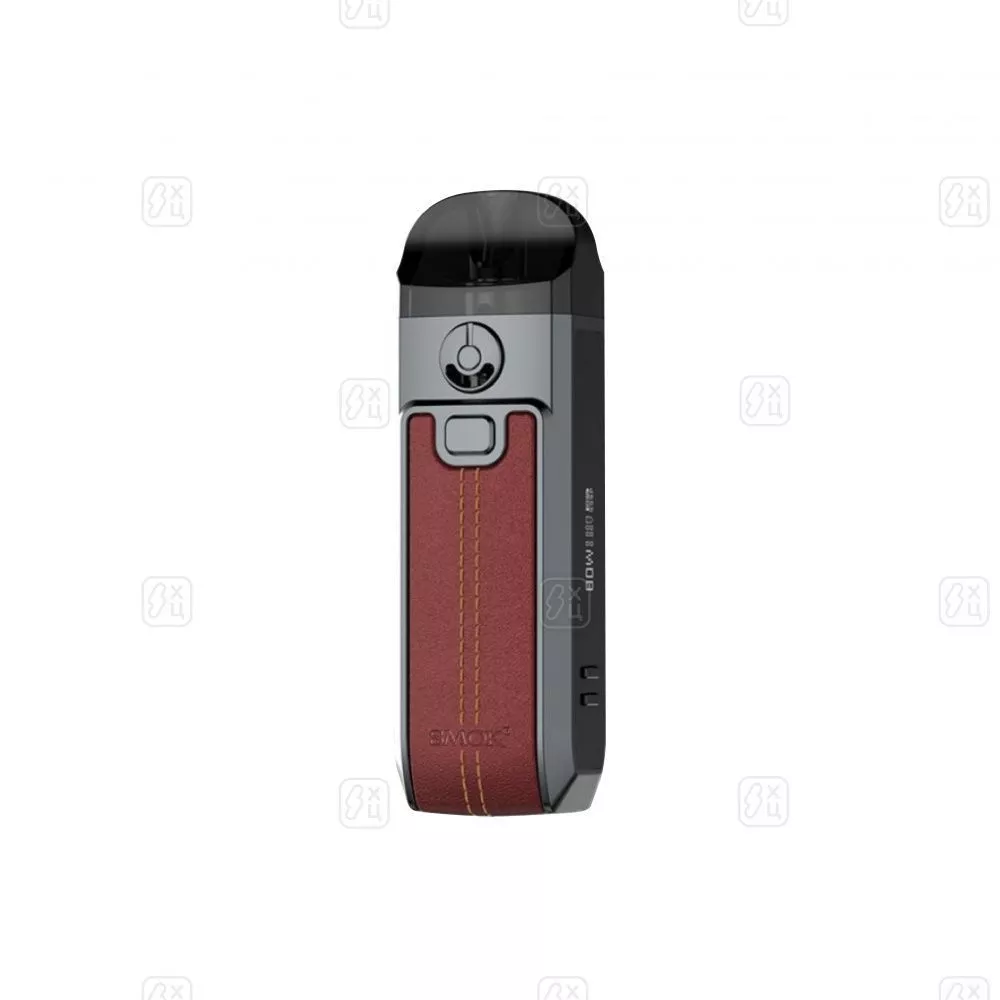 19 SMOK Nord 4 Pod Kit 2000mAh 4.5ml Leather series Red