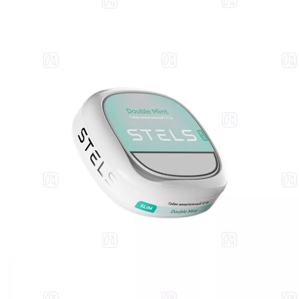 Жевательный табак STELS Double mint slim