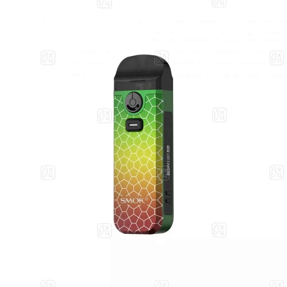 19 SMOK Nord 4 Pod Kit 2000mAh 4.5ml Rasta Green Armor