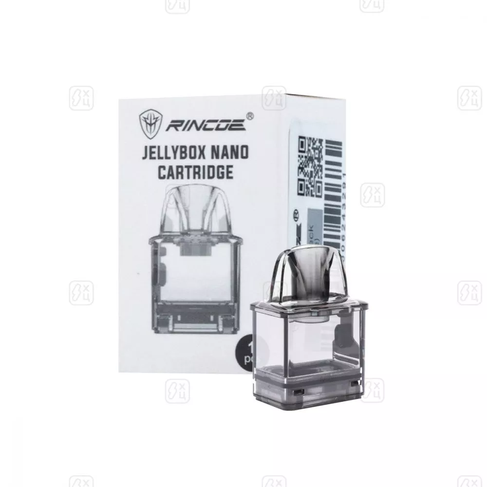 76_Картридж_Rincoe_Jellybox_Nano_без_испарителя_Black_Clear
