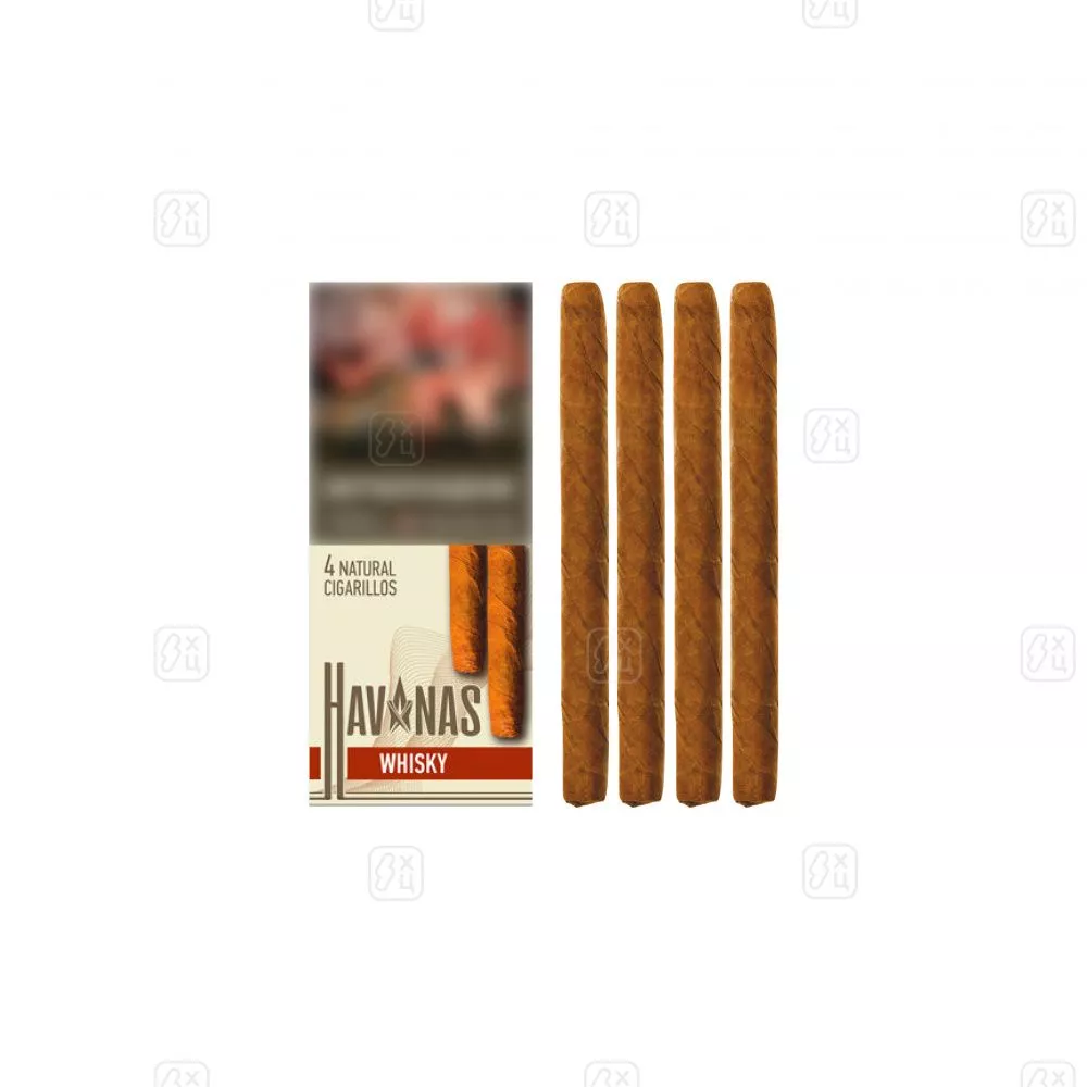 84_Сигариллы_HAV_NAS_Whisky_с_ароматом_выдержанного_виски_пачка