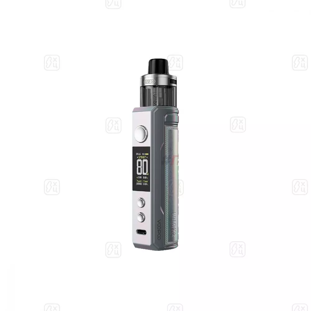 POD_система_Voopoo_DRAG_X2_Pod_Mod_Colorful_Silver_Серебристый_100