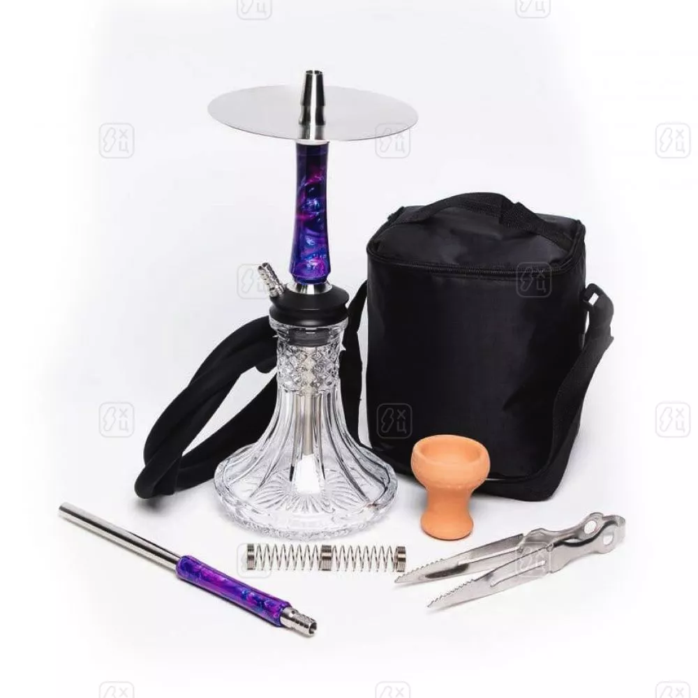 184_Кальян_комплект_Euro_Shisha_SKY_MINI_Purple