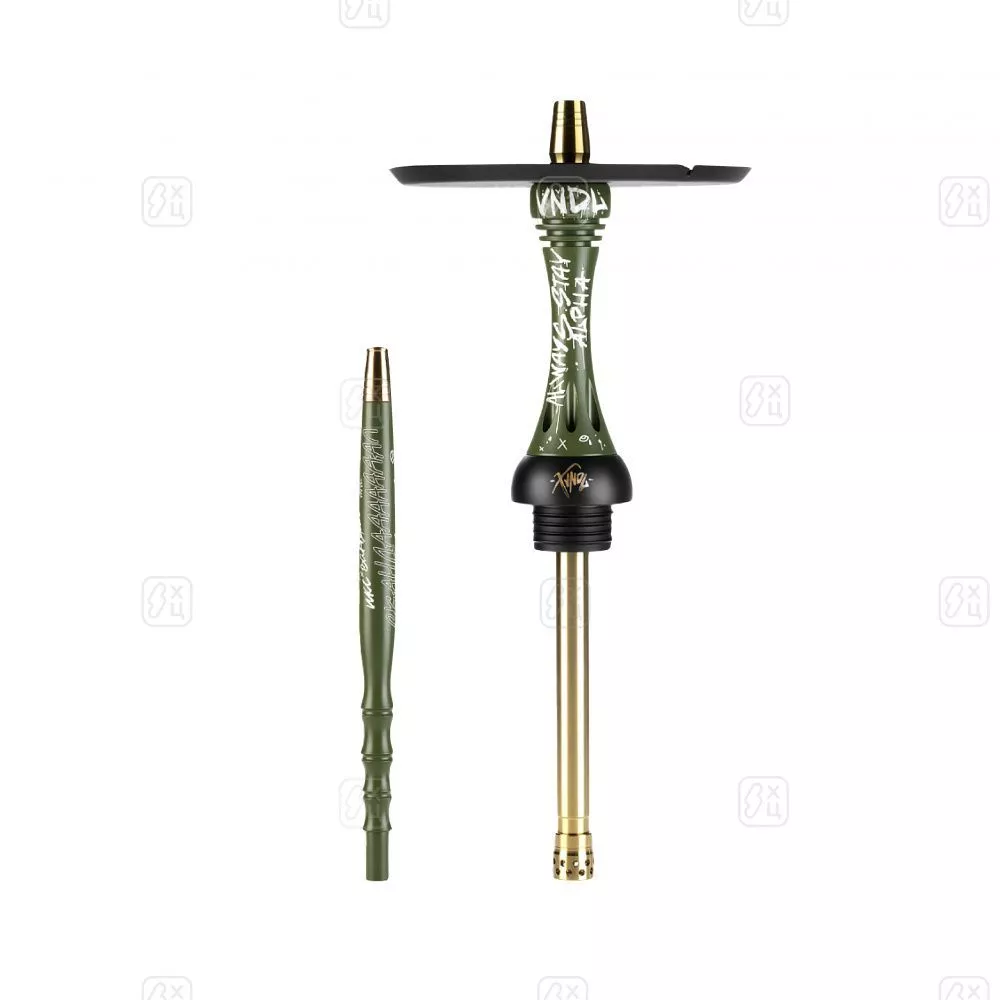 118 Кальян Alpha Hookah - X VNDL (BOX) (Olive)