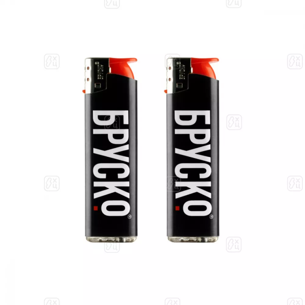 Зажигалка_Турбо,_Модель_BRUSKO_HP_F6_блок_50шт