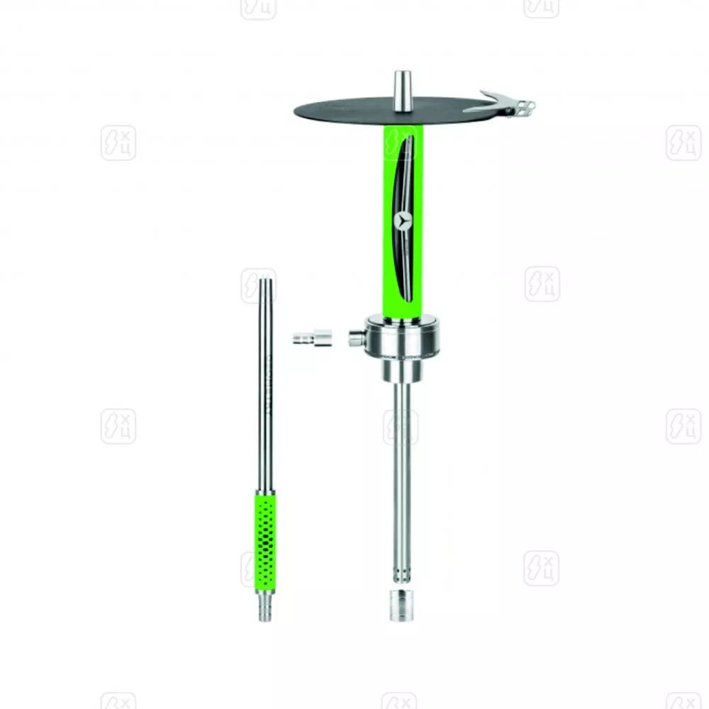 Кальян_Geometry_Hookah_BIG_BRO_AMG_STEEL_ЗЕЛЕНЫЙ