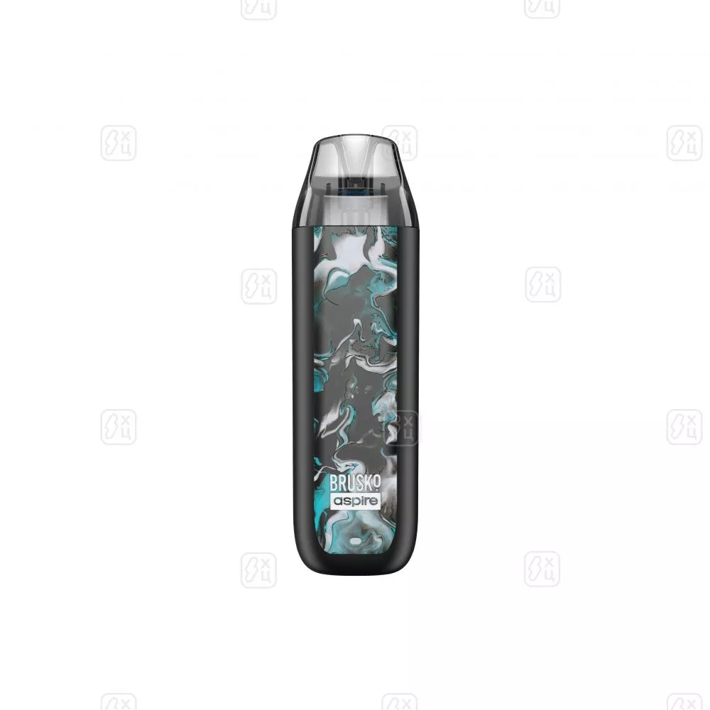49_POD_система_Brusko_Minican_3,_Чёрно_бирюзовый_флюид
