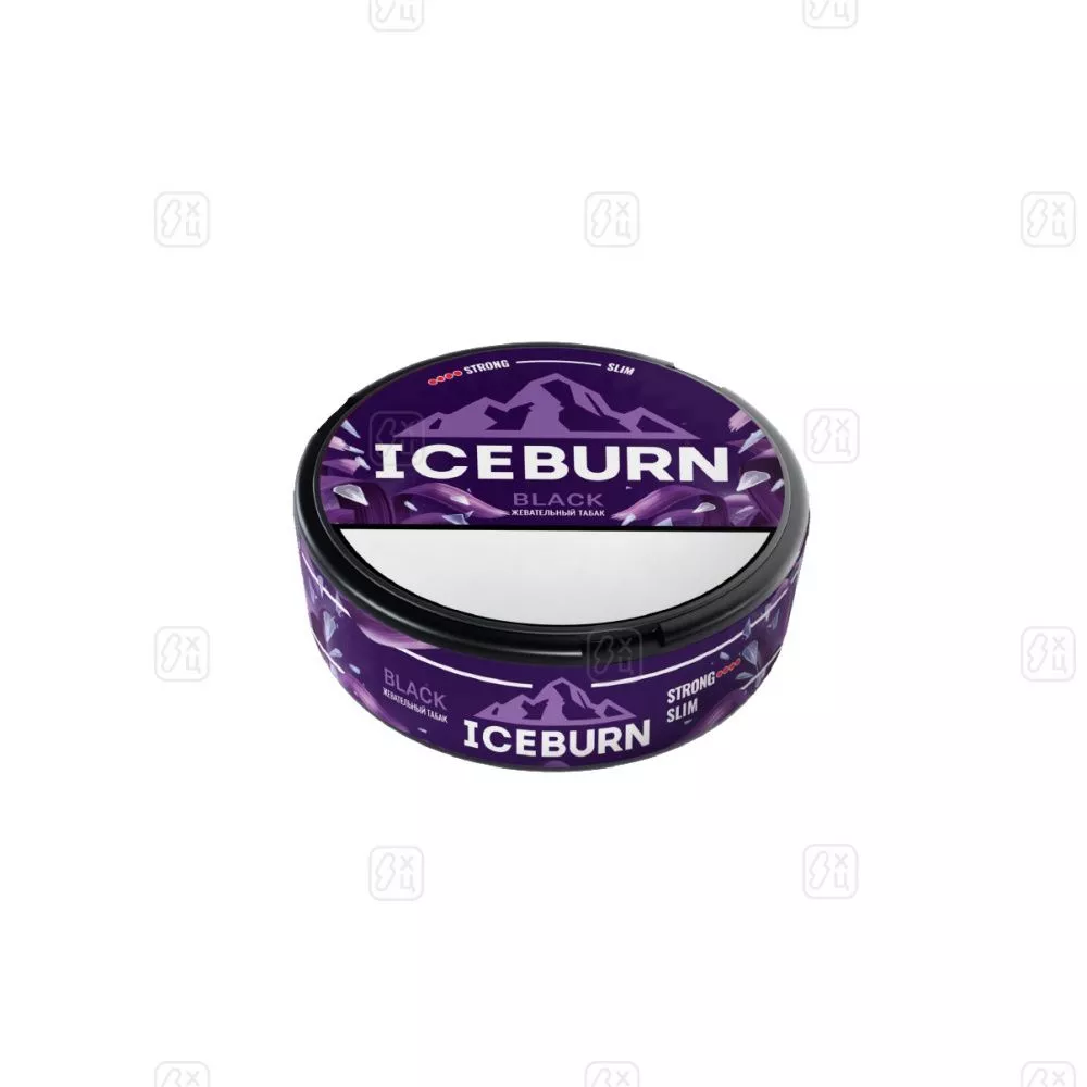 Жевательный_табак_«Iceburn»_strong_«Black»