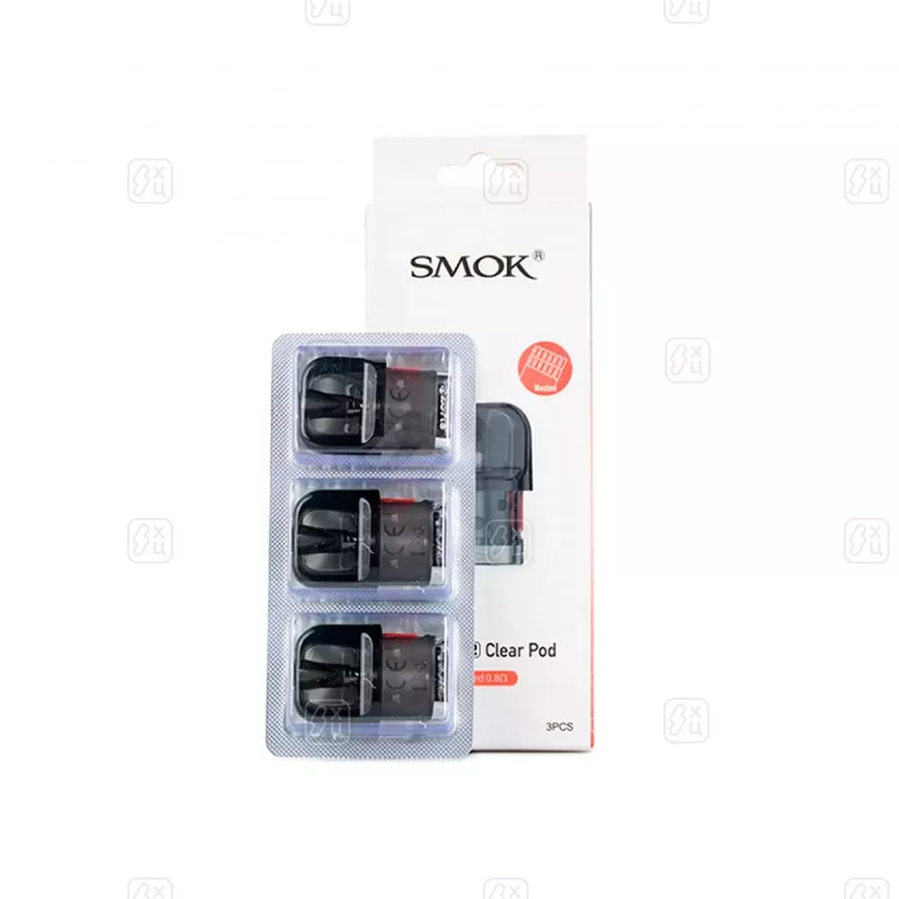 91_Картридж_SMOK_Novo_2_1_8ml_0_8ohm_ClearMesh_в_упак_3шт_