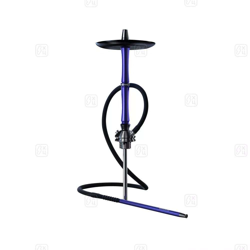 12_Кальян_DARK_SIDE_HERMES_1_0_59см_Indigo_Blue_Mat