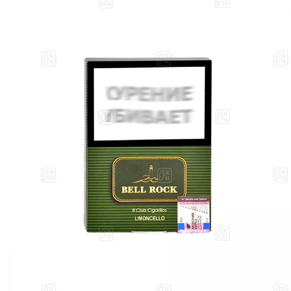 Сигариллы BELL ROCK club Limoncello 8шт