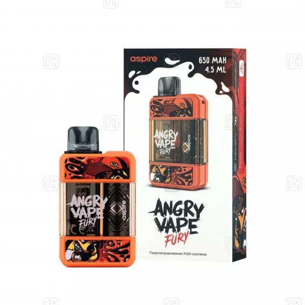 223 Brusko Angry Vape Fury оранжевый 1