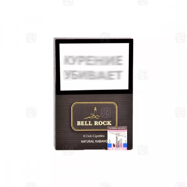 Сигариллы BELL ROCK club Natural Habano 8шт