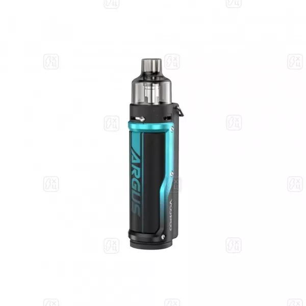 22_POD_система_Voopoo_Pro_Argus_Litchi_Leather_&_Black_Blue_Бирюзовый