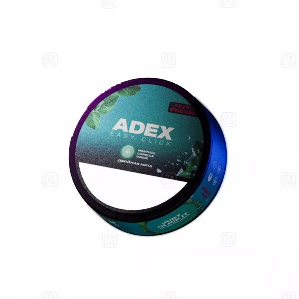 Жевательный_табак_ADEX_CLICK_Double_mint_12_г_strong_M