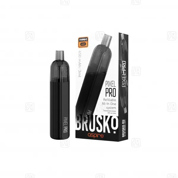 3 Brusco Pixel PRO с коробкой черный