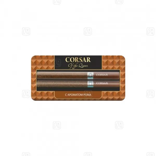 59_Сигариллы_с_фильтром_CORSAR_Caribean_Rum_блистер_2шт_
