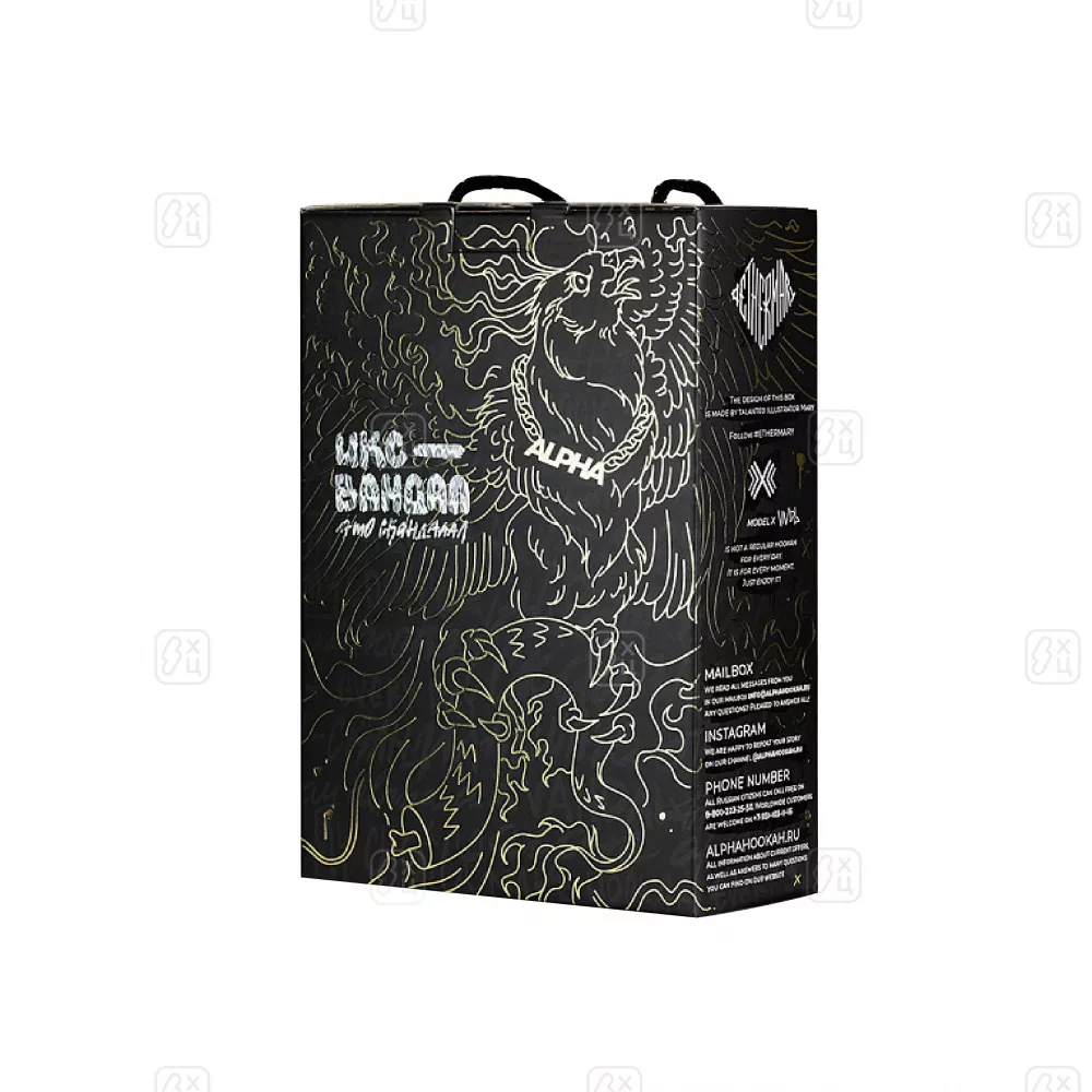 Кальян Alpha Hookah Model X VNDL Azure