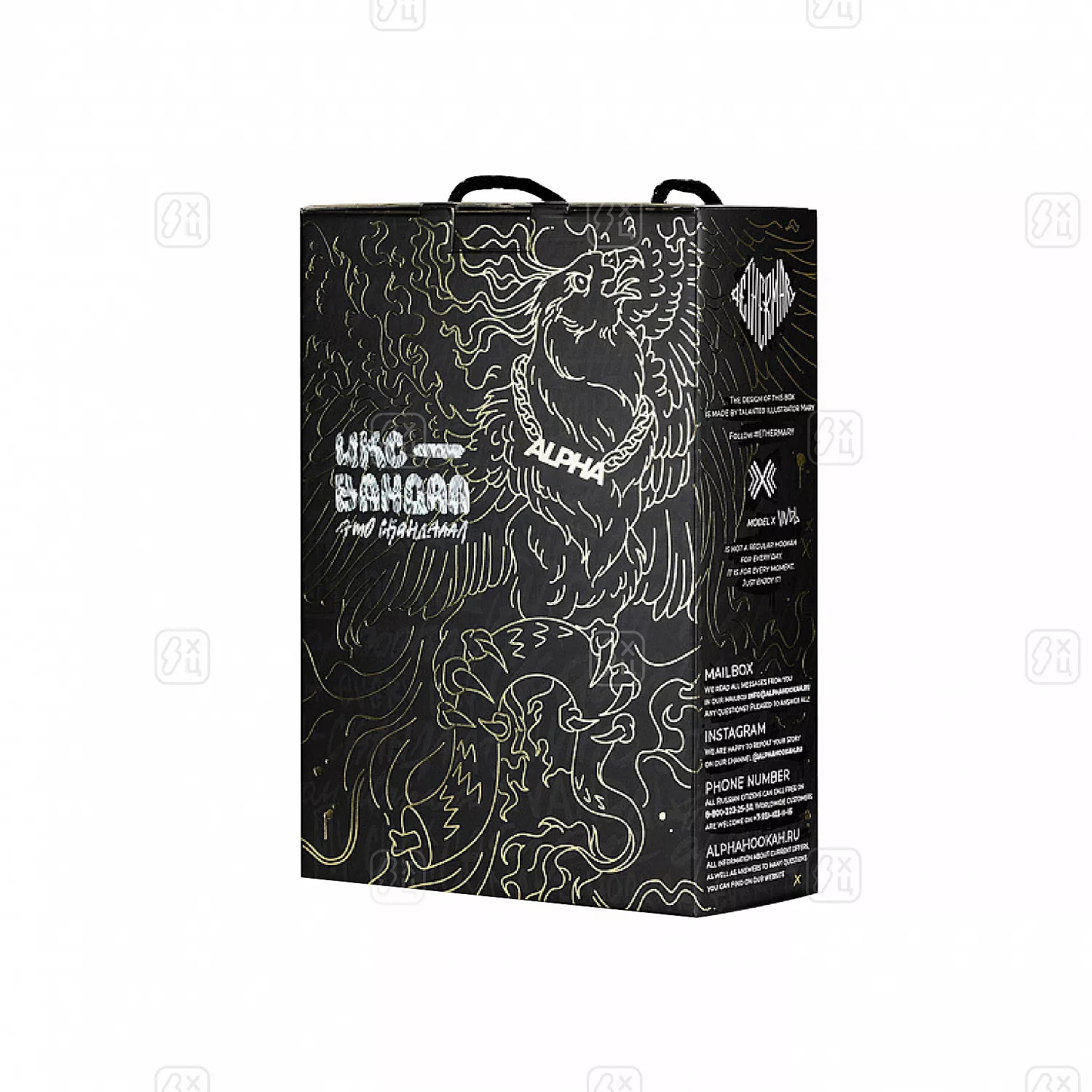 Кальян Alpha Hookah Model X VNDL Azure