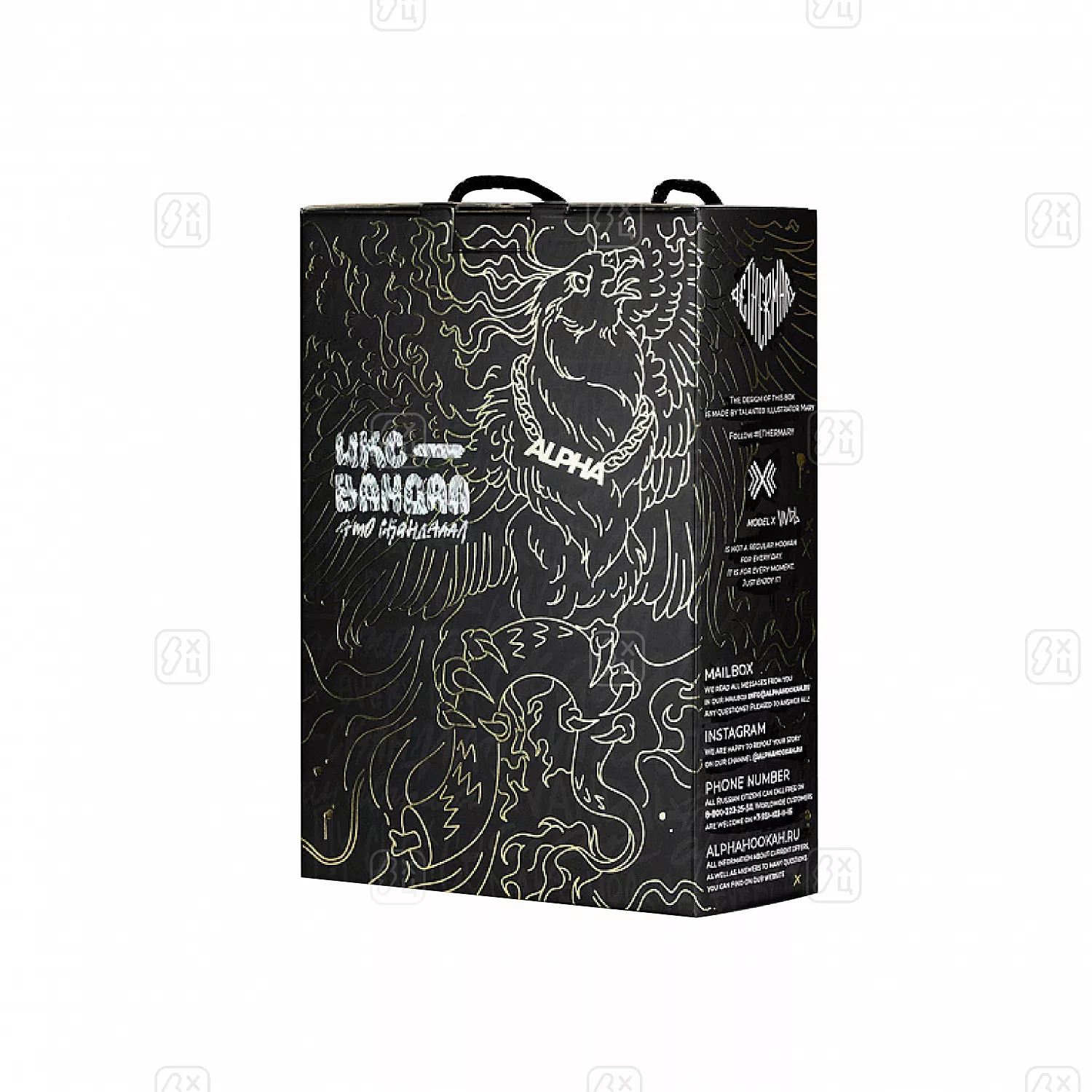 Кальян Alpha Hookah Model X VNDL Olive