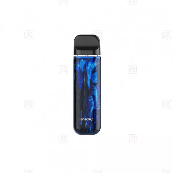 15 SMOK NOVO 2 Pod 800mAh Kit SMOK-002G Blue and Black Resin
