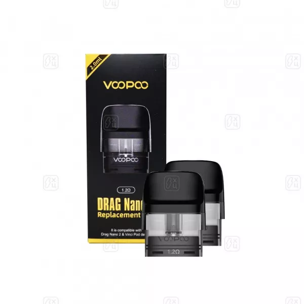 62_Картридж_Voopoo_V2_Drag_Nano_2_Vinci_Pod_1_2ohm_2шт
