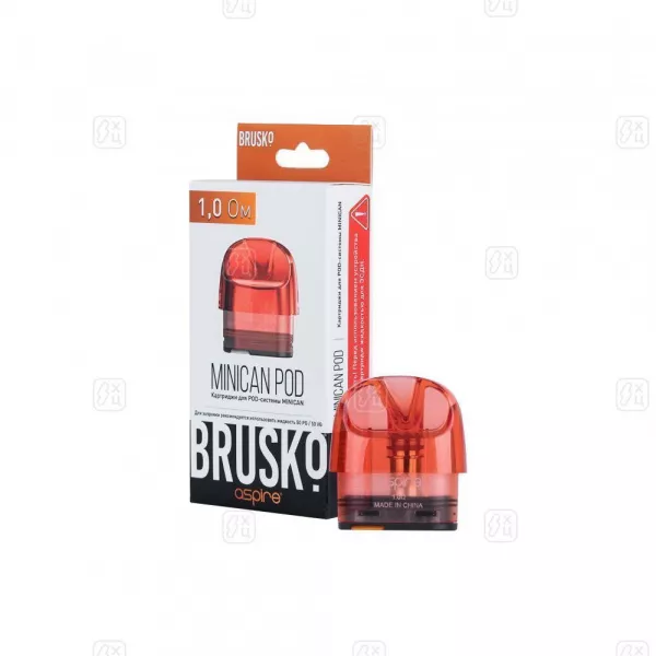 183_Сменные_картриджи_Brusko_Minican,_3_0_мл,_1_0_Ом_красный_1шт