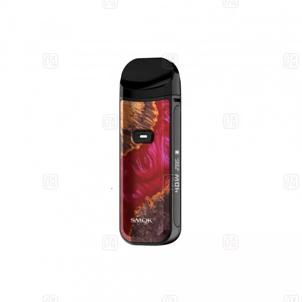 18 SMOK Nord 2 Pod Kit 1500mAh 4.5ml Red Stabilizing Wood