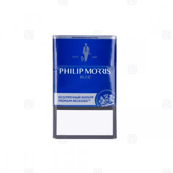 Сигареты с фильтром  PHILIP MORRIS BLUE