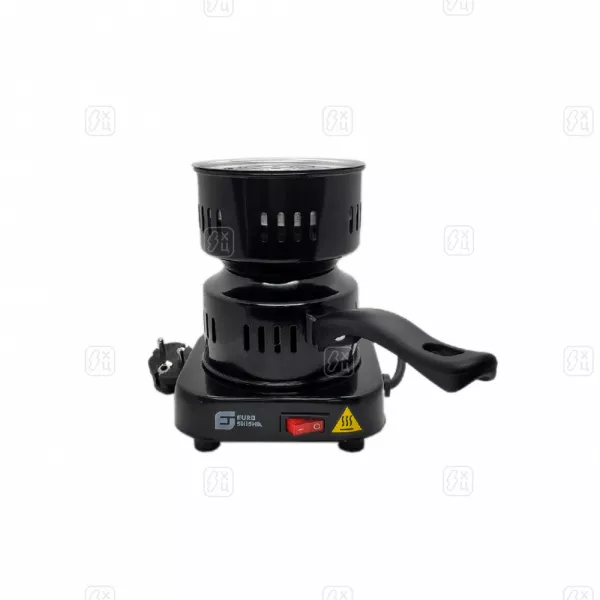АКСЕССУАРЫ_167_Печка_для_розжига_угля_Euro_Shisha_ECS_3_black