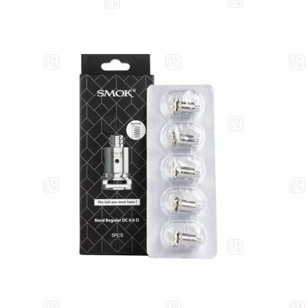 63 Испаритель_Smok_Nord_Pro_Coil_0_6ohm_Mesh_5шт