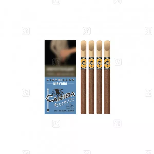 135_Сигариллы_c_деревянным_мундштуком_CARIBA_Nirvana_пачка_4шт_